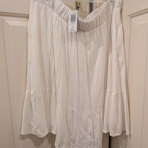 Torrid Cream A-Line Skirt